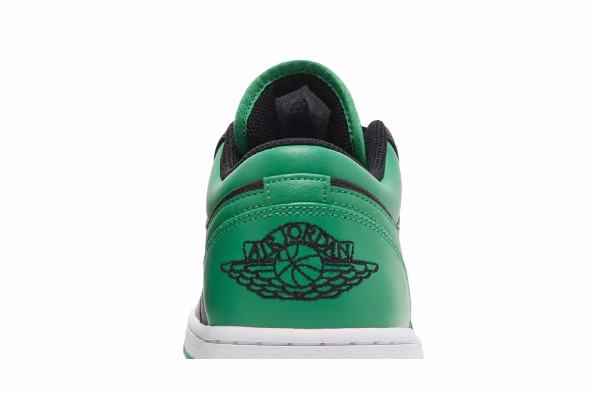 Air Jordan 1 Low Black Lucky Green, view 8