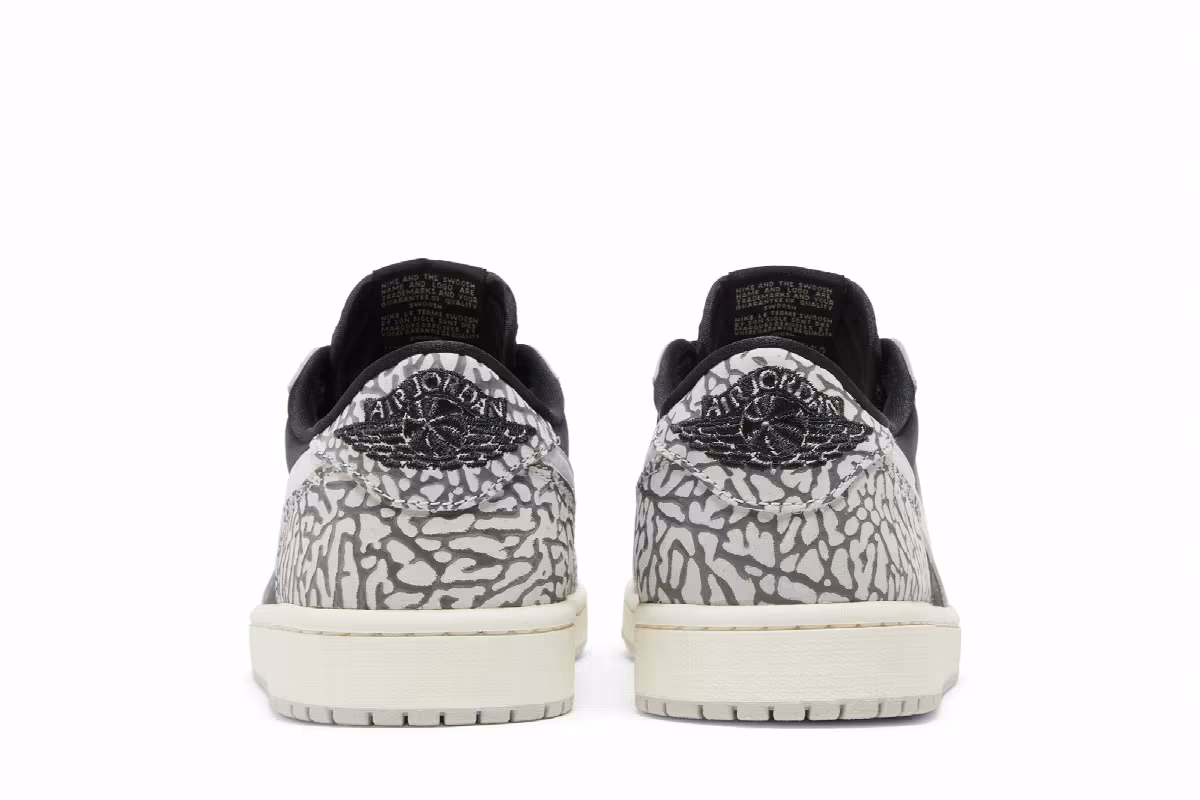 Air Jordan 1 Low OG Black Cement, view 7