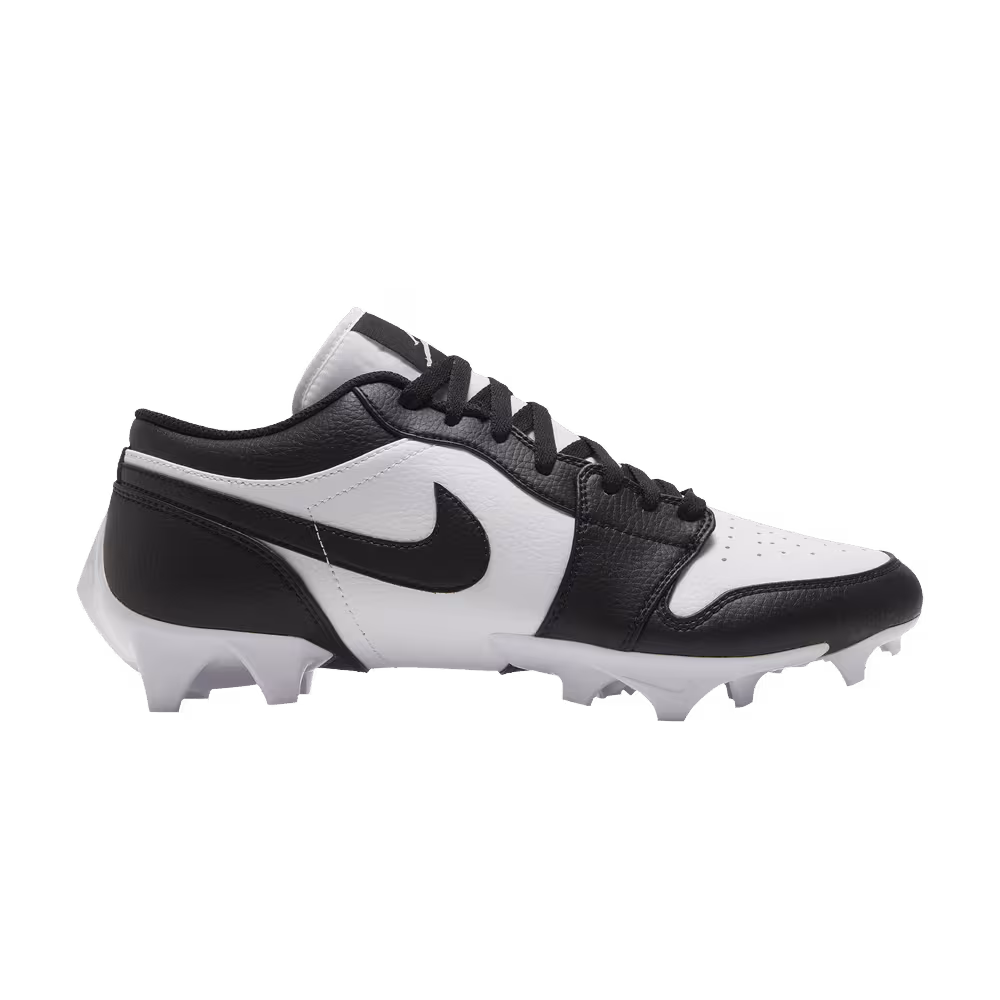 Air Jordan 1 Low TD Cleat Black White 2023