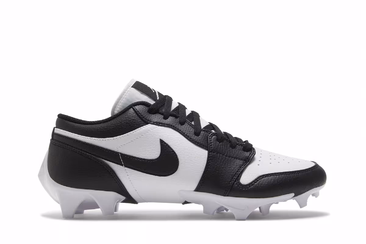 Air Jordan 1 Low TD Cleat Black White 2023, view 2