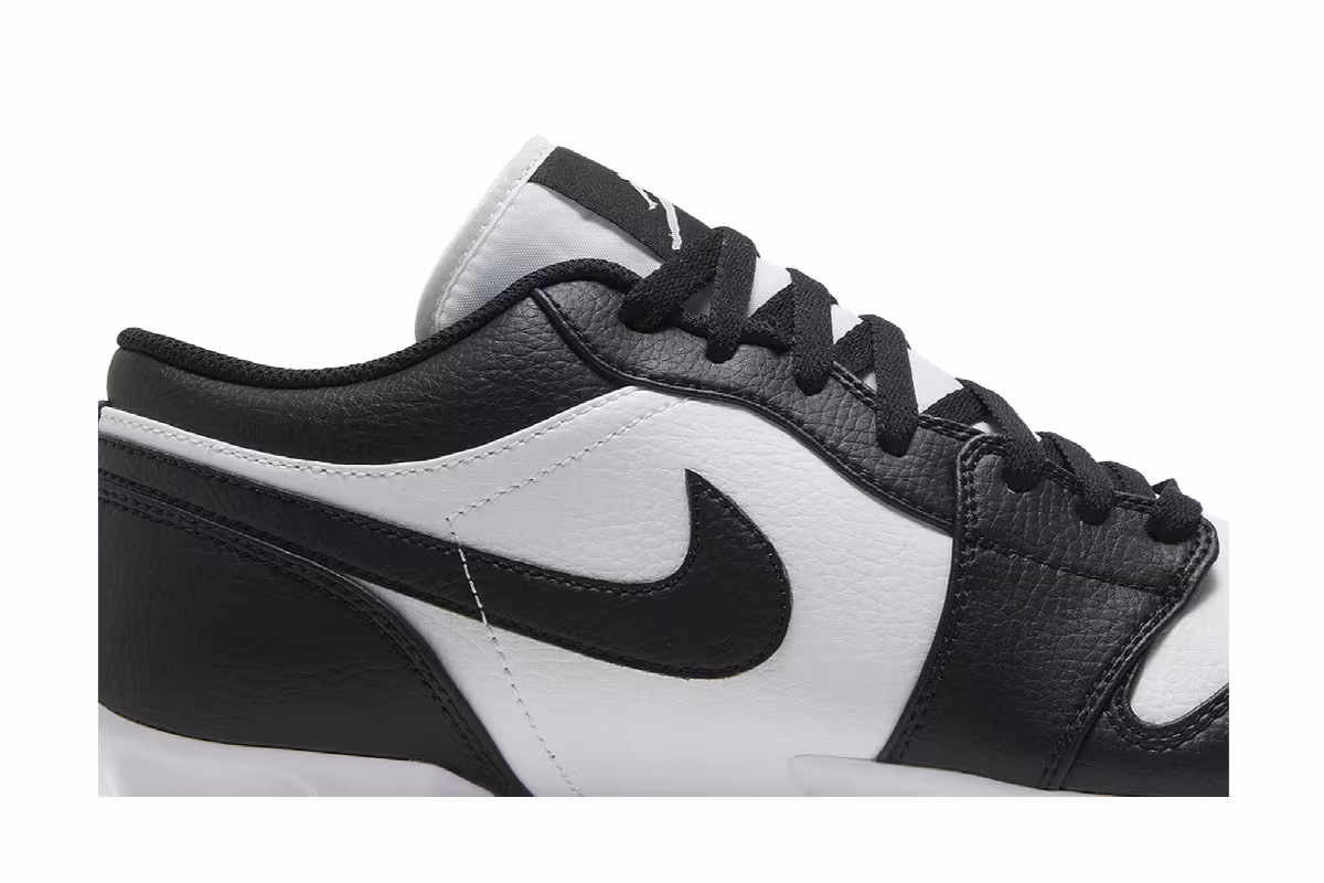 Air Jordan 1 Low TD Cleat Black White 2023, view 3