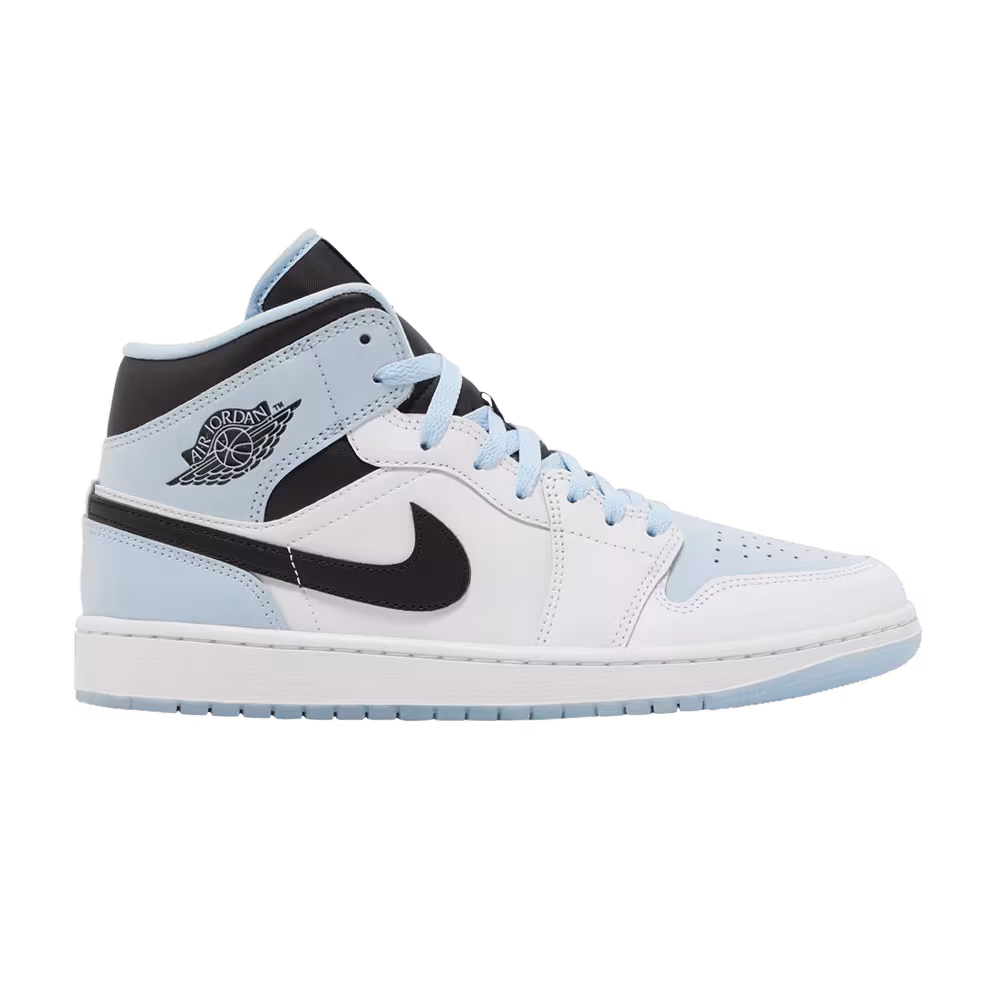 Air Jordan 1 Mid SE White Ice Blue