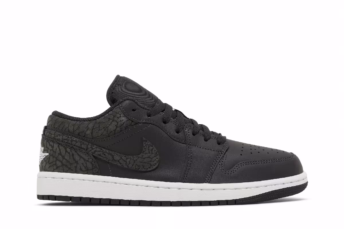 Air Jordan 1 Low SE Black Elephant, view 2