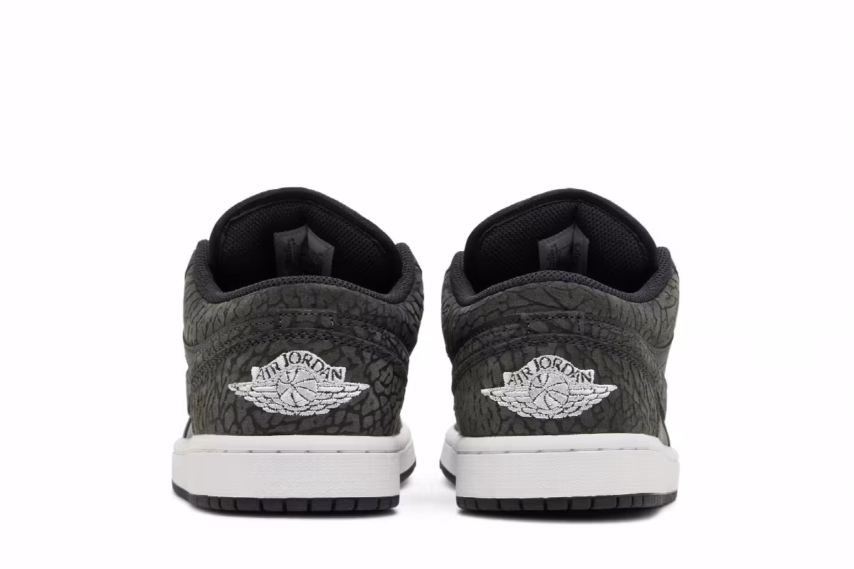 Air Jordan 1 Low SE Black Elephant, view 7