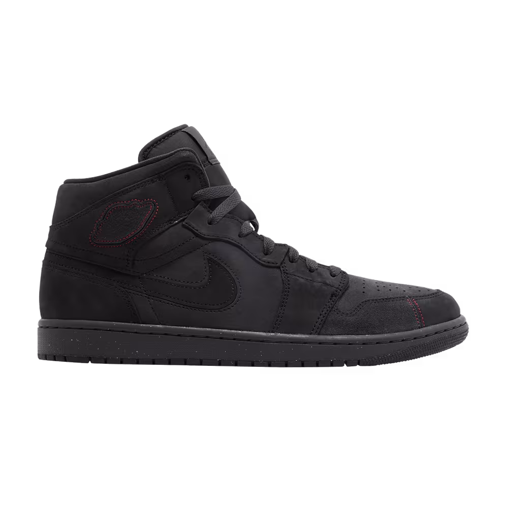 Air Jordan 1 Mid SE Craft Dark Smoke Red