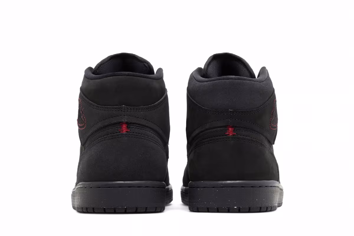 Air Jordan 1 Mid SE Craft Dark Smoke Red, view 7