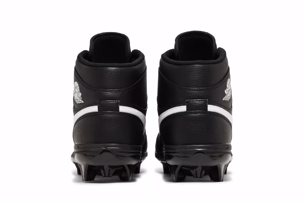 Air Jordan 1 Mid TD Cleat Black 2023, view 7