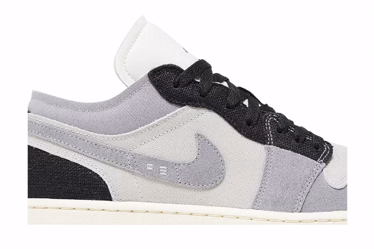 Air Jordan 1 Low SE Craft Inside Out - Cement Grey, view 3