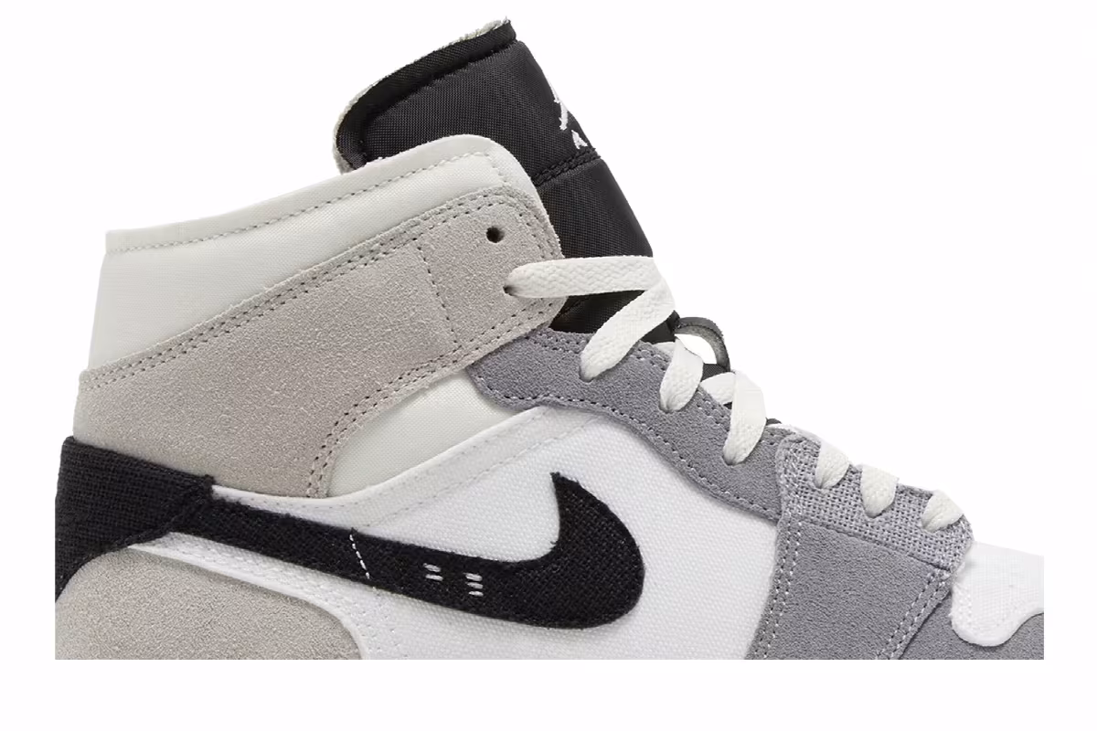 Air Jordan 1 Mid SE Craft Inside Out - Cement Grey, view 3