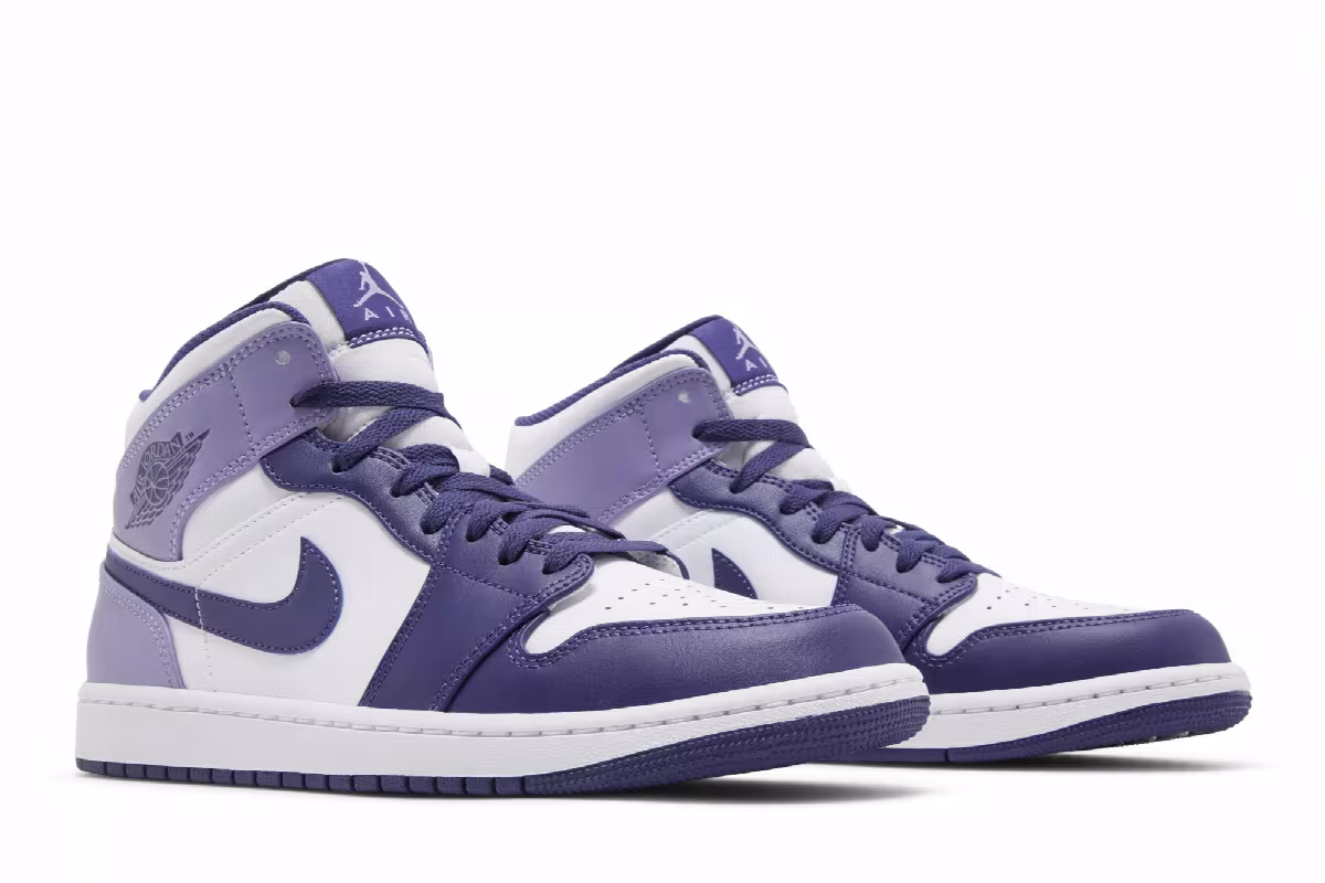 Air Jordan 1 Mid Sky J Purple, view 9