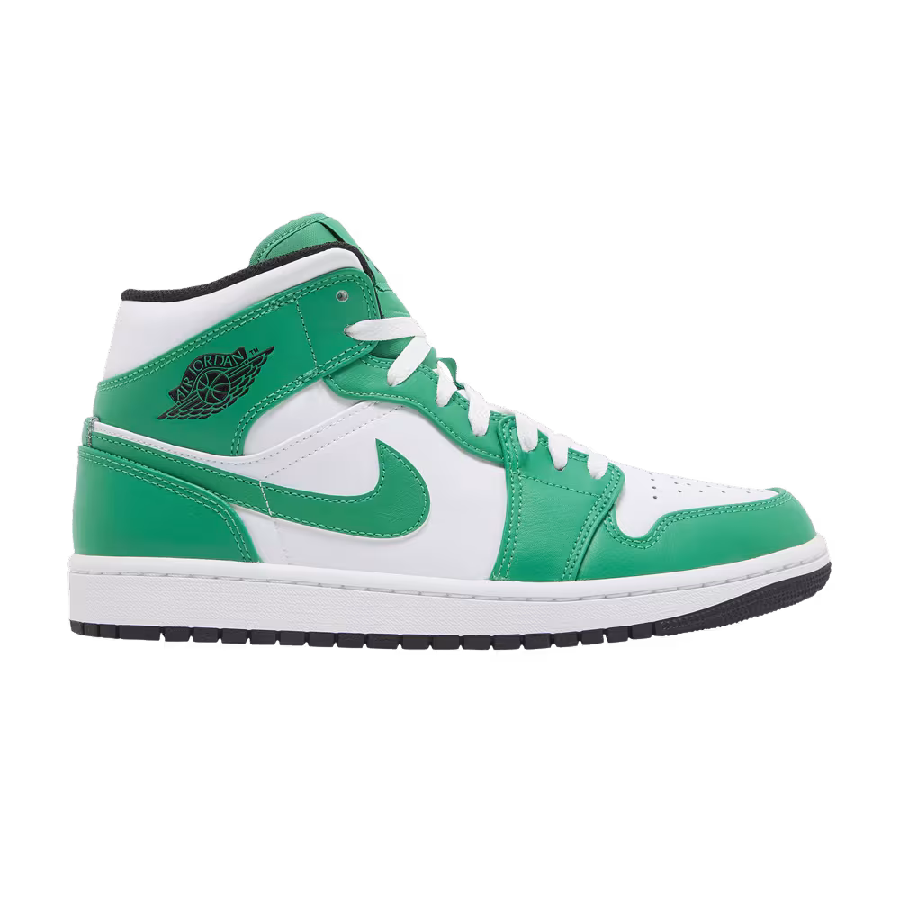 Air Jordan 1 Mid Lucky Green