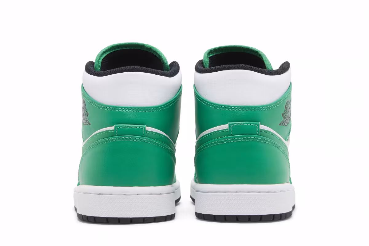 Air Jordan 1 Mid Lucky Green, view 7