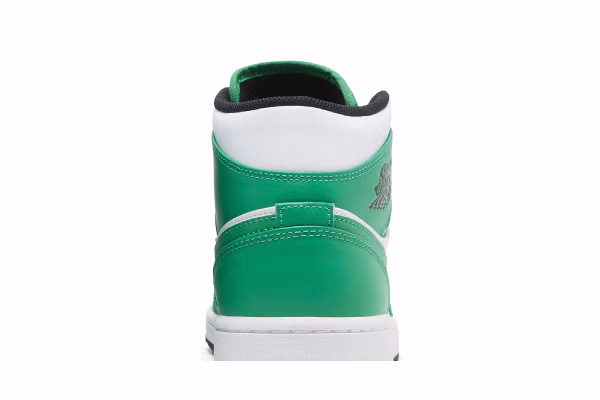 Air Jordan 1 Mid Lucky Green, view 8
