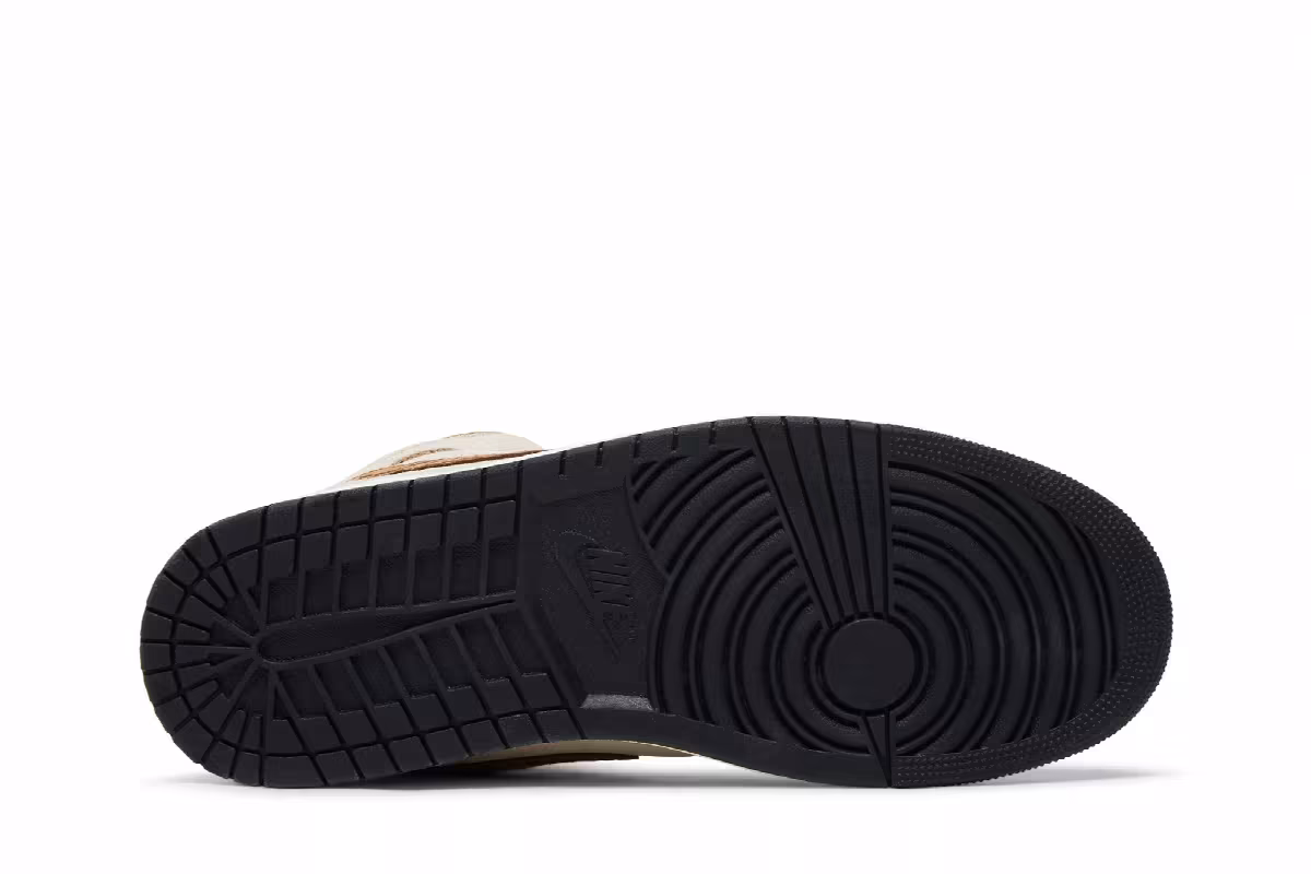Air Jordan 1 Mid SE Brown Elephant, view 5