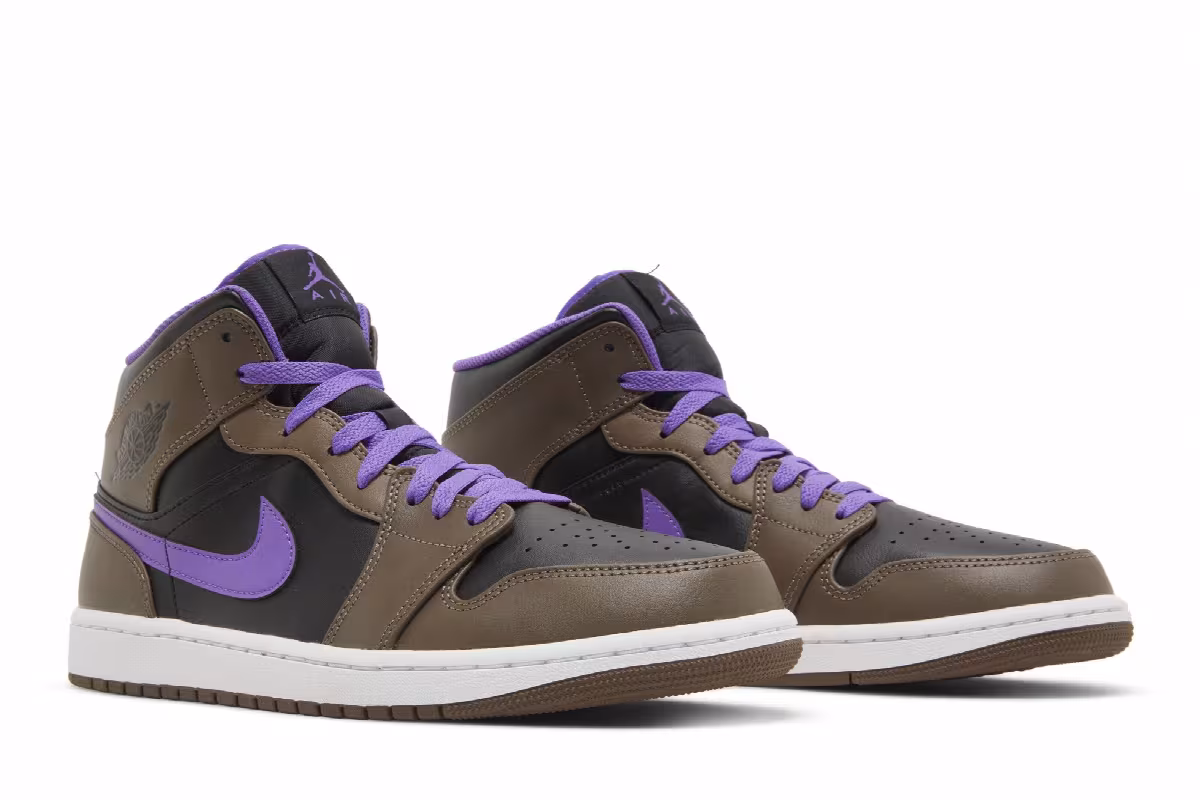 Air Jordan 1 Mid Palomino, view 9