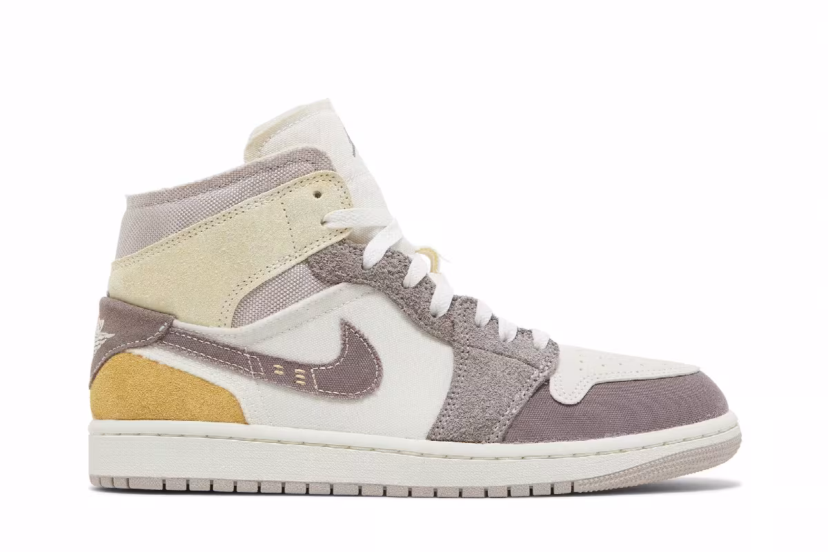Air Jordan 1 Mid SE Craft Inside Out - Taupe Haze, view 2