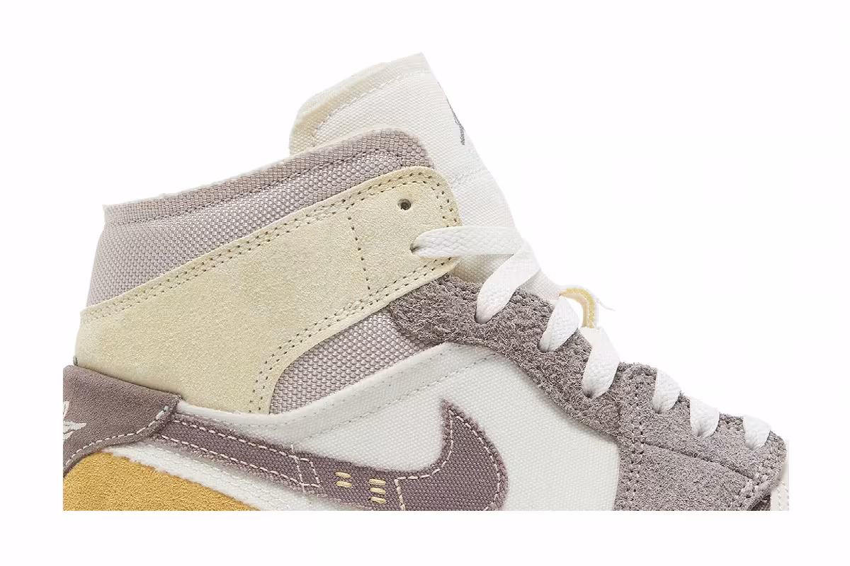 Air Jordan 1 Mid SE Craft Inside Out - Taupe Haze, view 3