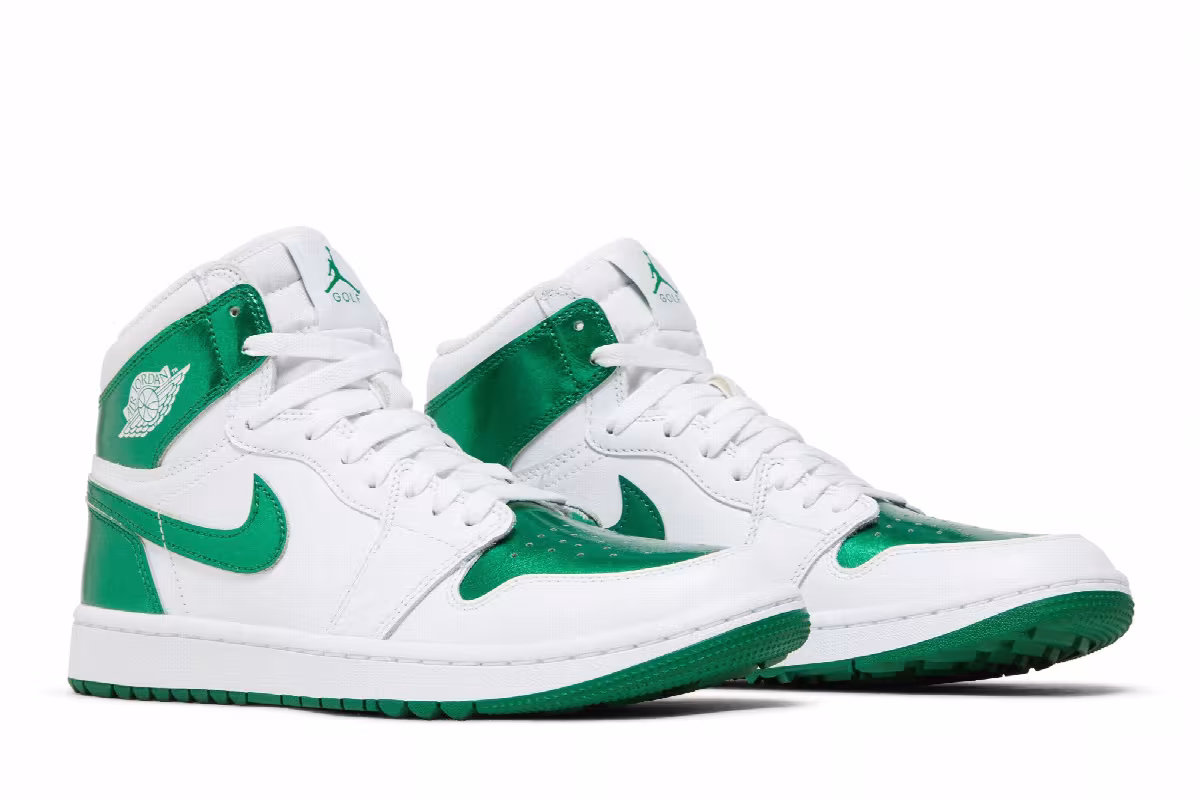 Air Jordan 1 High Golf Pine Green, view 9