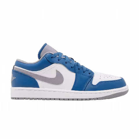 Air Jordan 1 Low 'True Blue Cement'