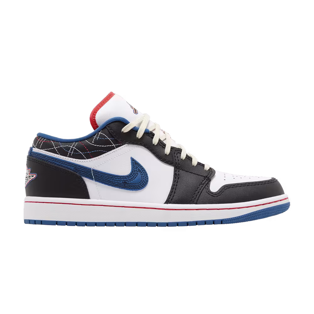 Air Jordan 1 Low SE Industrial Blue Sashiko
