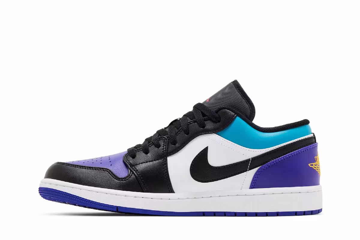 Air Jordan 1 Low Aqua, view 4