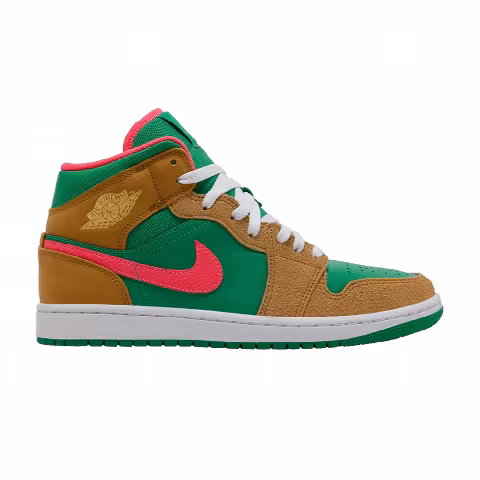 Air Jordan 1 Mid SE 'Wheat Watermelon'