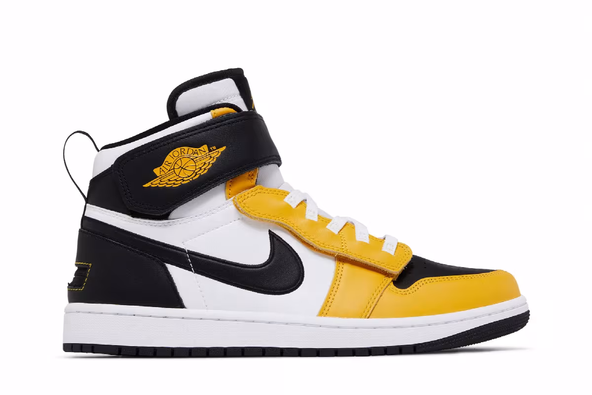 Air Jordan 1 High FlyEase Yellow Ochre, view 2
