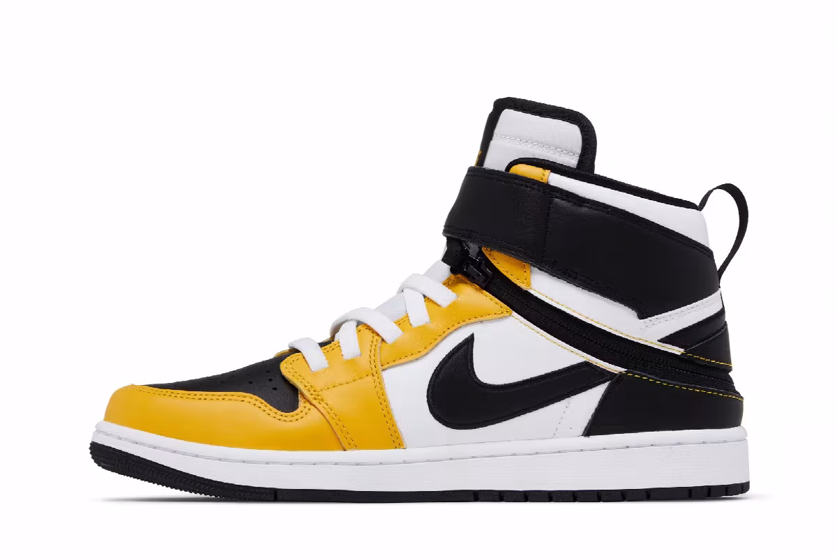 Air Jordan 1 High FlyEase Yellow Ochre, view 4