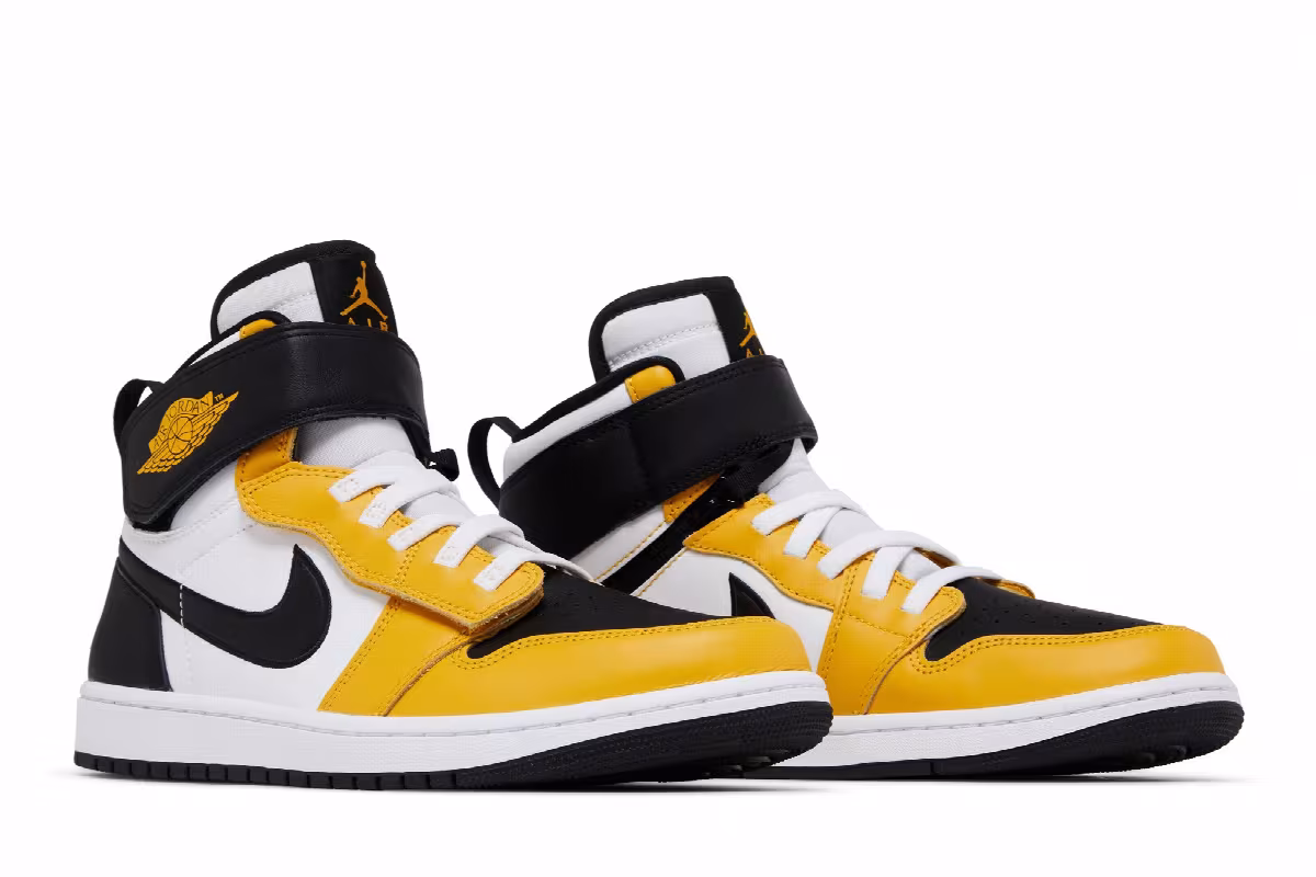 Air Jordan 1 High FlyEase Yellow Ochre, view 9