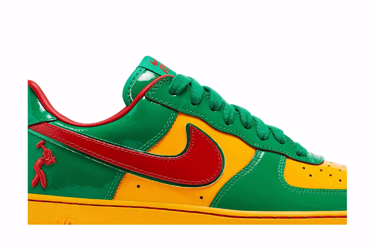 Lil Yachty x Nike Air Force 1 Low Concrete Boys - Lucky Green, view 3