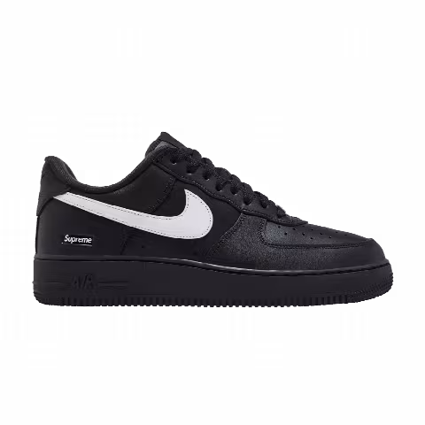 Supreme x Nike Air Force 1 Low 'Box Logo - Black White'