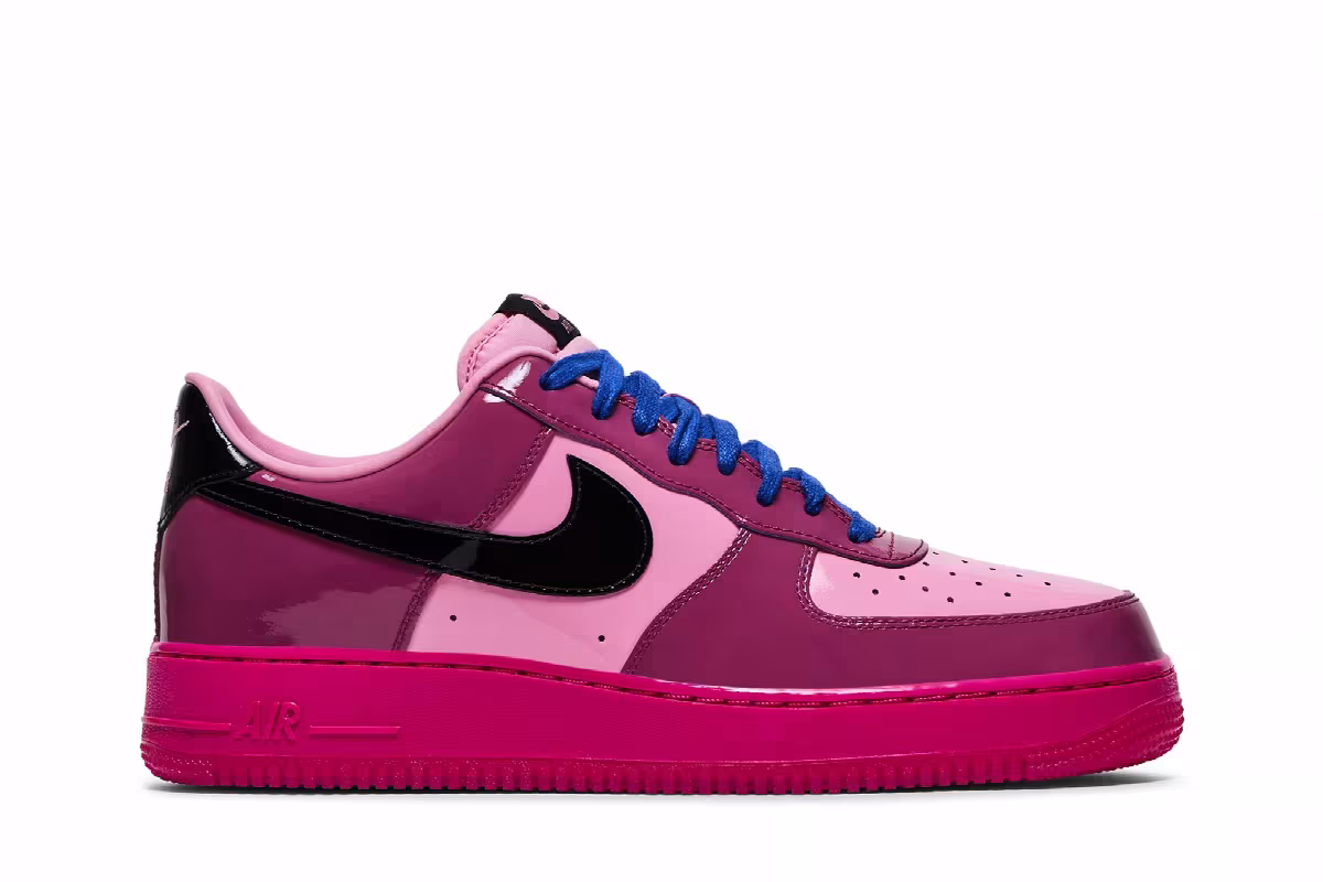 Nike Air Force 1 Low Pink Cooler Patent, view 2