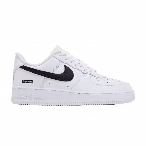 Supreme x Nike Air Force 1 Low 'Box Logo - White Black'