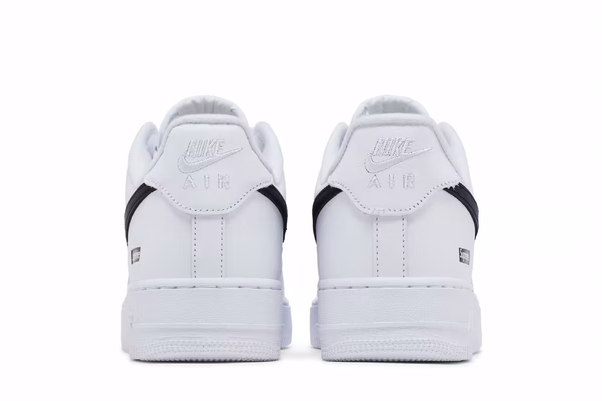 Supreme x Nike Air Force 1 Low Box Logo - White Black, view 7
