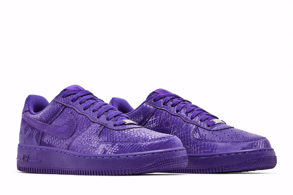 Kobe Bryant x Nike Air Force 1 Low Court Purple, view 9
