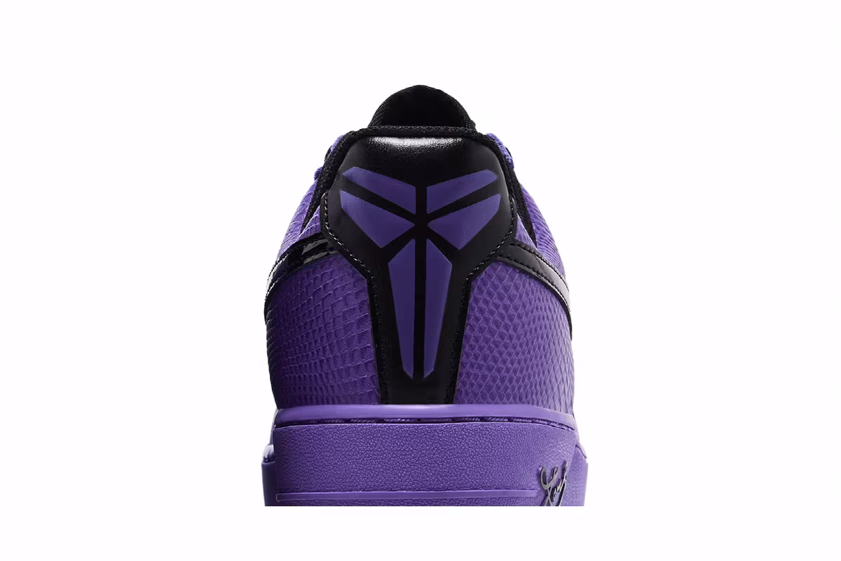 Kobe Bryant x FC Barcelona x Nike Air Force 1 Low Protro Persian Violet, view 8