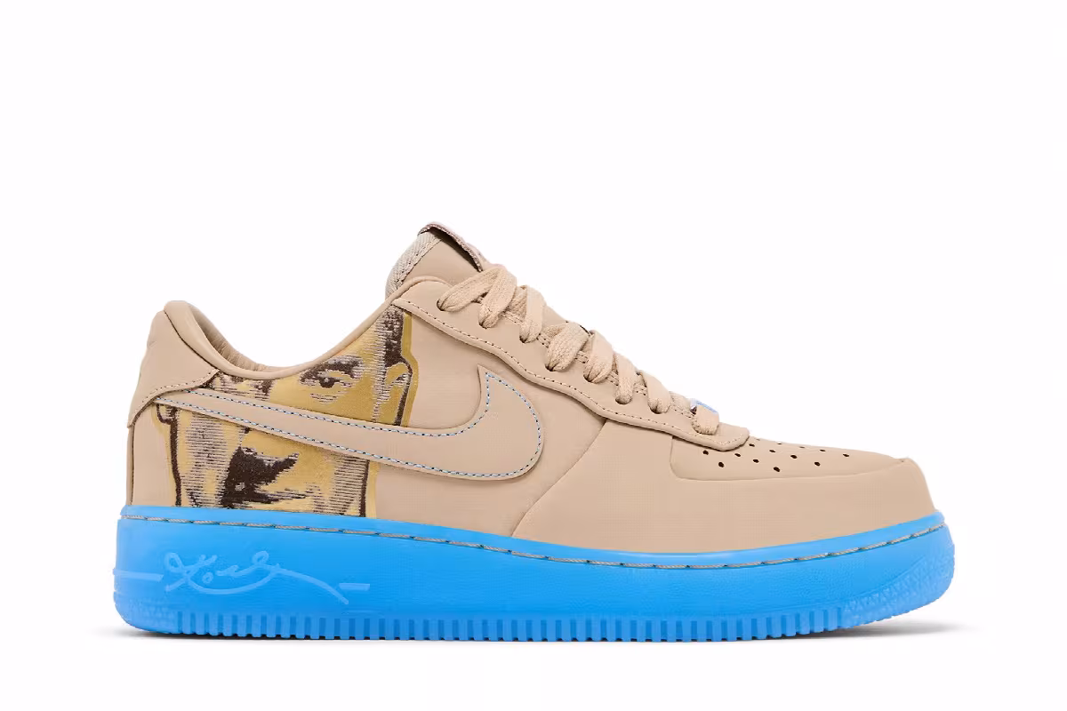Kobe Bryant x Nike Air Force 1 Low Linen, view 2