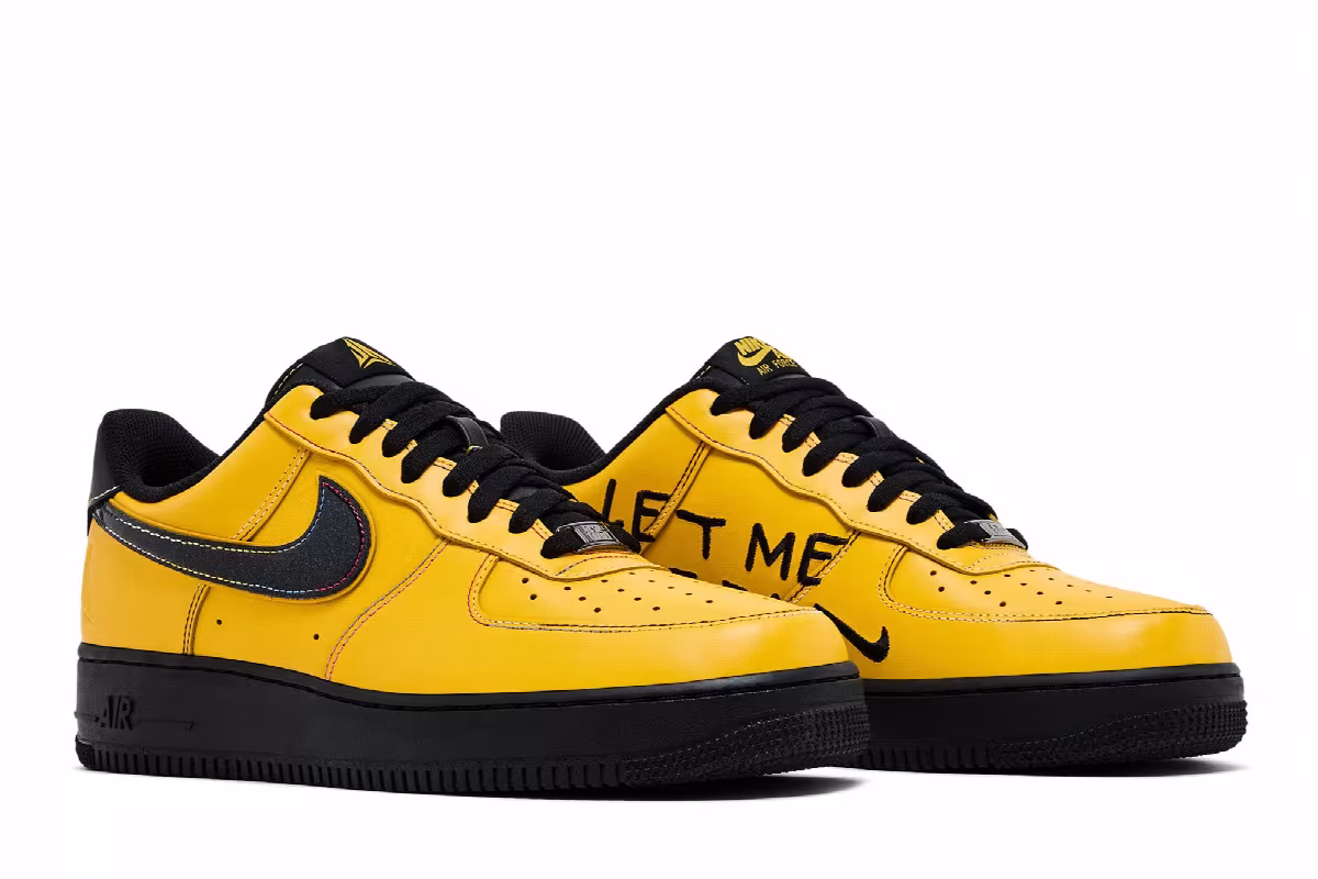Ja Morant x Nike Air Force 1 Low Sundial, view 9