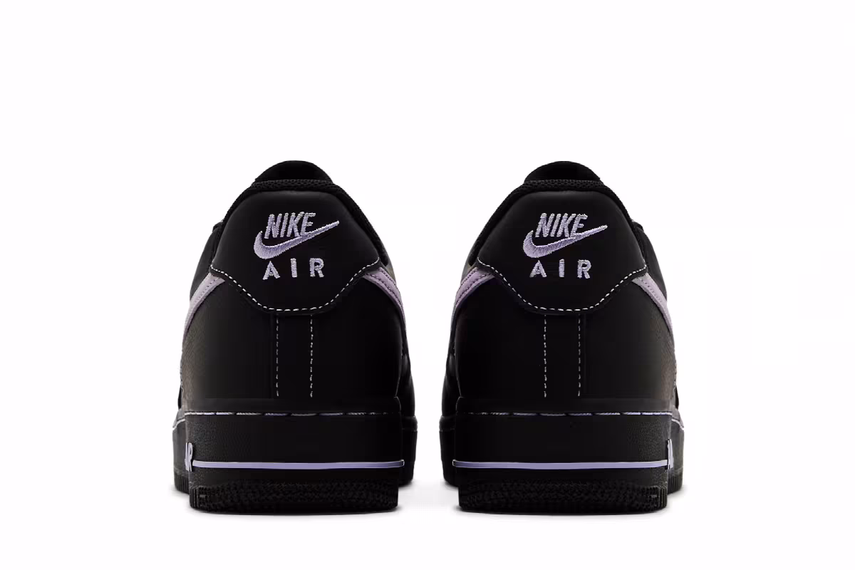 Nike Air Force 1 Hydrangeas Black, view 7