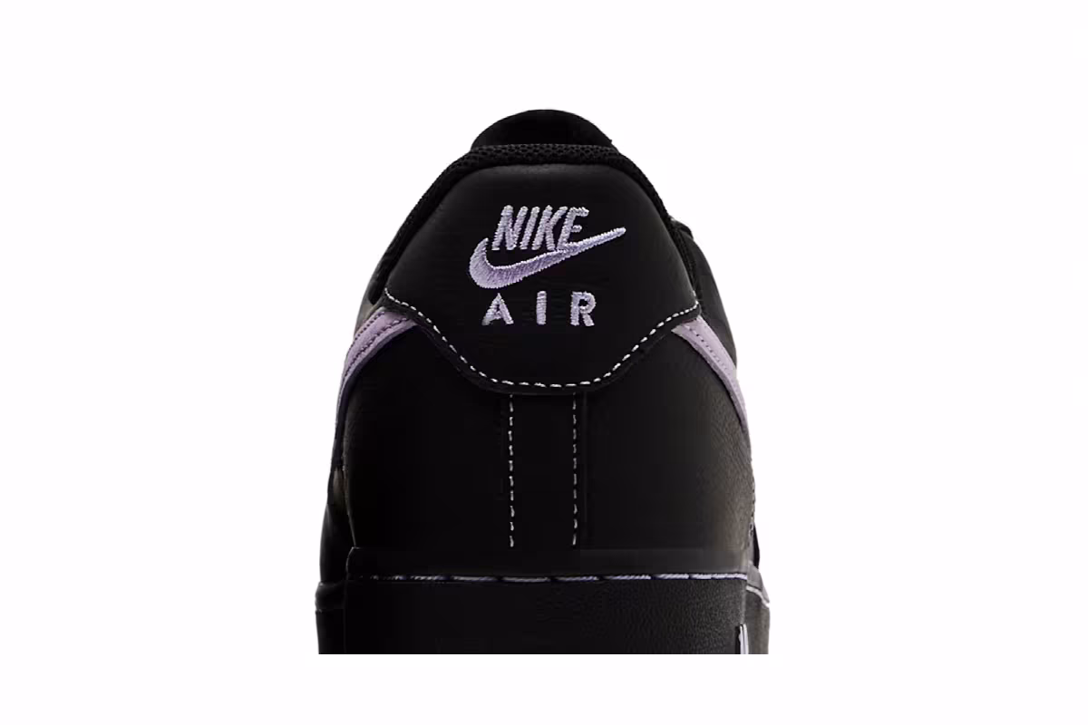Nike Air Force 1 Hydrangeas Black, view 8