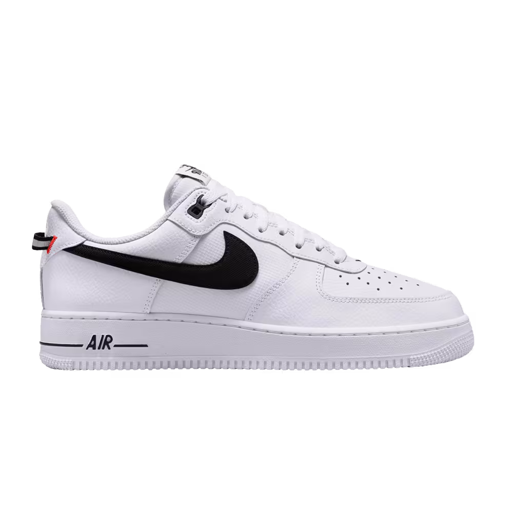 Nike Air Force 1 White Black Bright Crimson