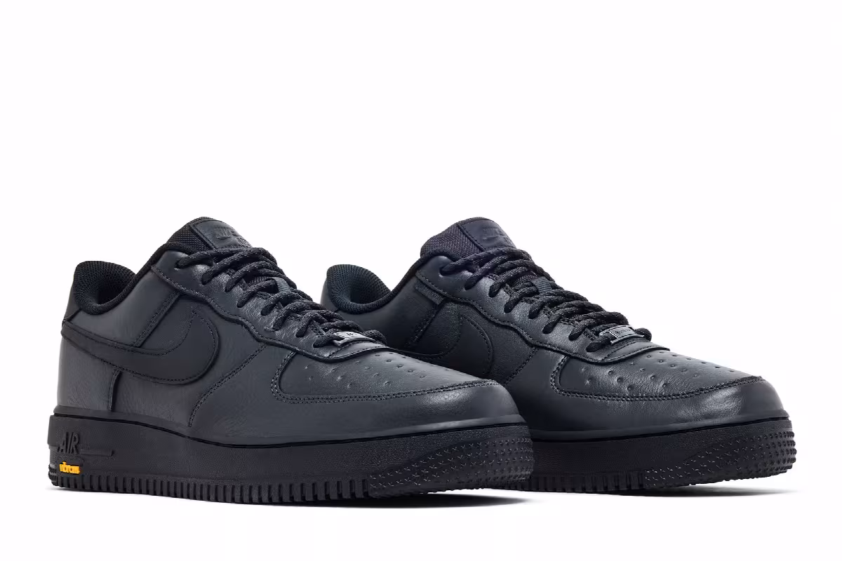Nike Air Force 1 Low GORE-TEX Vibram Black Speed Yellow, view 9