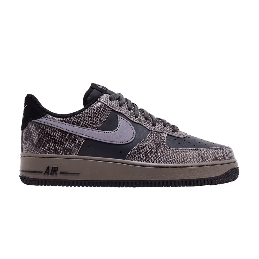 Nike Air Force 1 Snakeskin Pack - Off Noir
