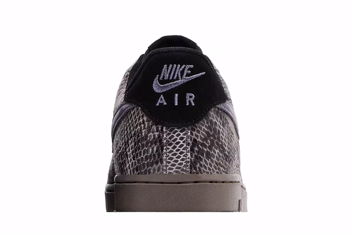 Nike Air Force 1 Snakeskin Pack - Off Noir, view 8