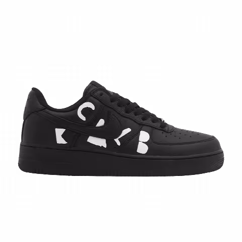 BLACK Comme des Garçons x Nike Air Force 1 Low Retro 'Black' Dover Street Market Exclusive