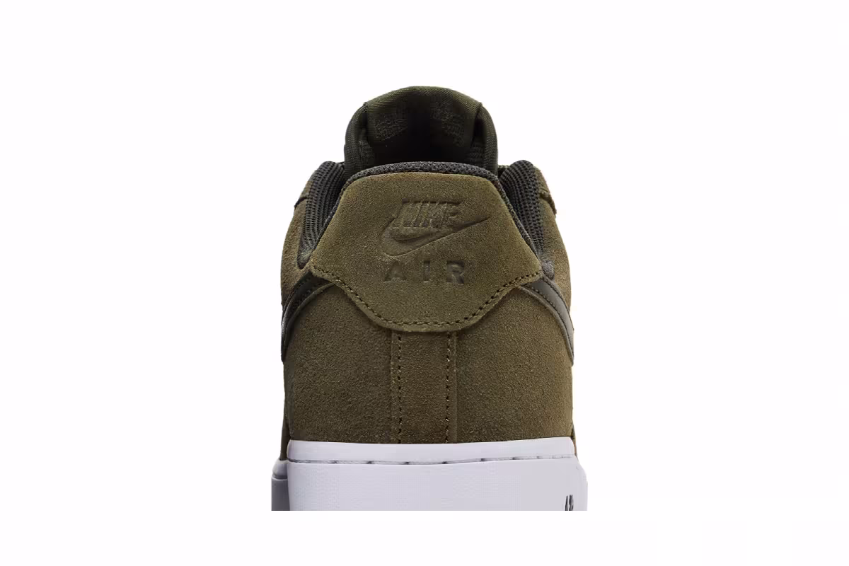 Nike Air Force 1 Medium Olive Cargo Khaki, view 8