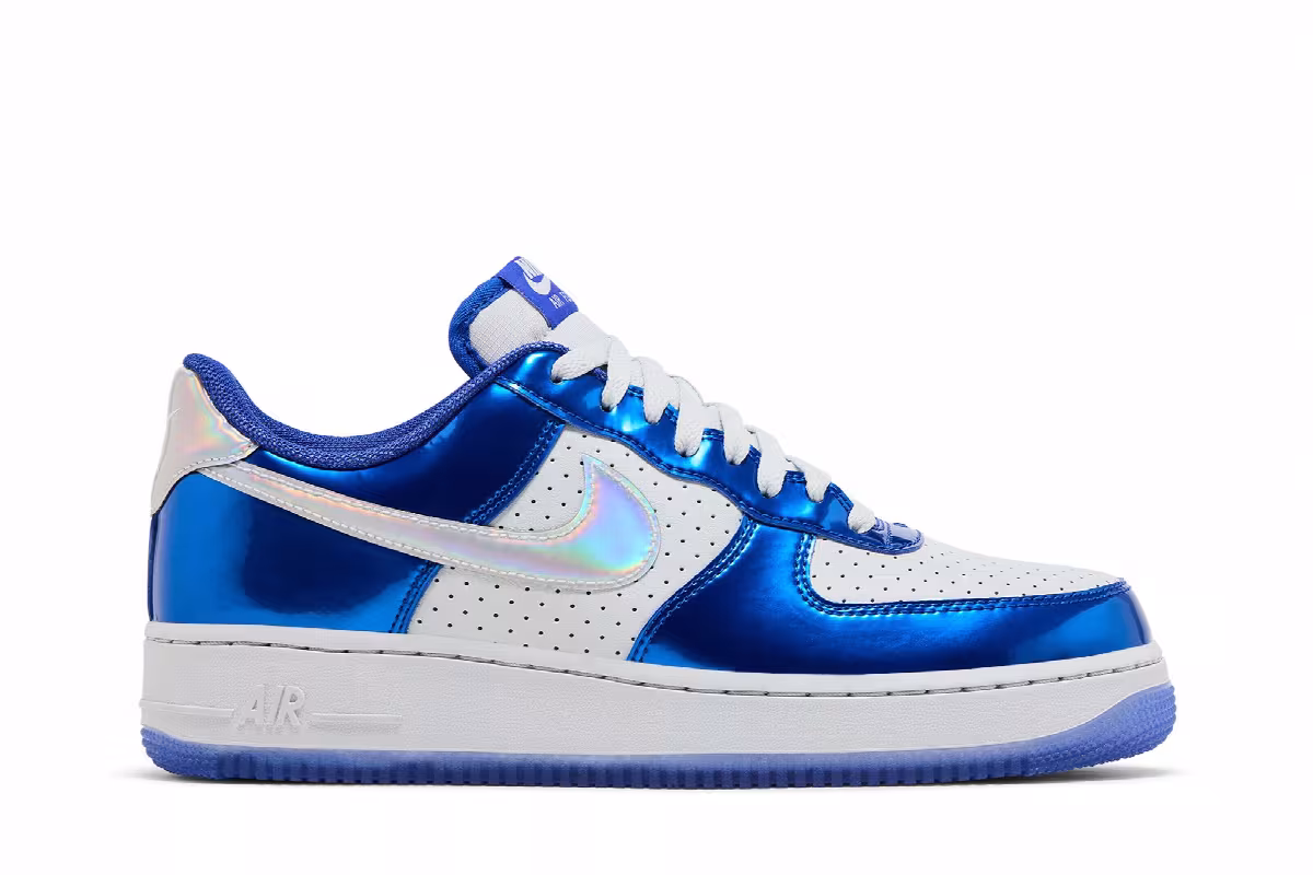 Nike Air Force 1 Light Photo Blue Photon Dust Iridescent, view 2