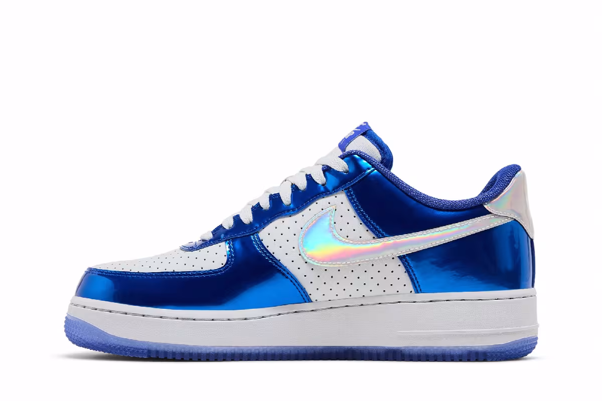 Nike Air Force 1 Light Photo Blue Photon Dust Iridescent, view 4