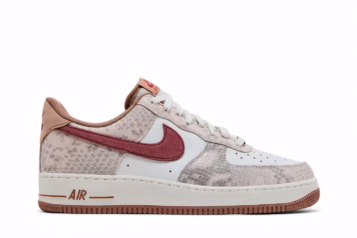 Nike Air Force 1 Snakeskin Pack - Canyon Rust, view 2