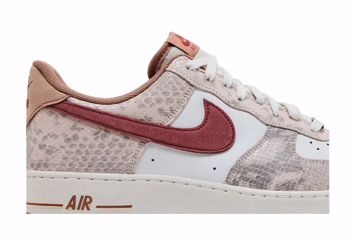 Nike Air Force 1 Snakeskin Pack - Canyon Rust, view 3